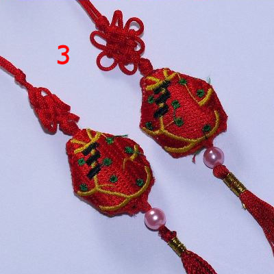 刺繍携帯ストラップ