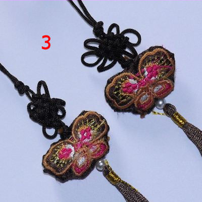 刺繍携帯ストラップ