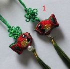 手芸刺繍携帯ストラップ　【中国雑貨多幸屋】 素敵なアイテム刺繍携帯ストラップ ギフト・中国のお土産として最適です