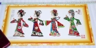 影絵芝居人形 中国古代美女図案★ 西安工芸品