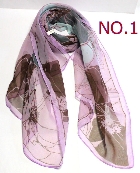 スカーフ　（全2色）大判長方形　美品激安　中国雑貨