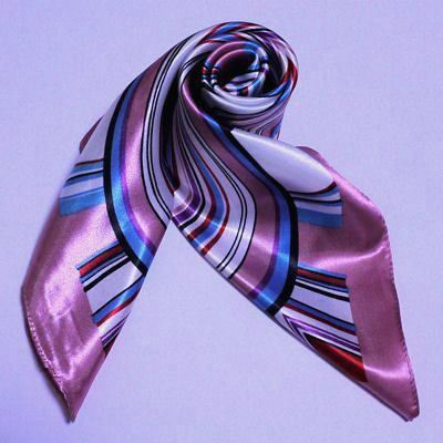 シルクスカーフ シルクロードの起点【西安】からの贈り物 ★美品激安★ 中国雑貨