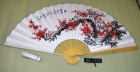 開いた寸法160cmの中国伝統な工芸扇子・大型飾り扇子・「扇子、福・紅梅・松竹」　中国雑貨